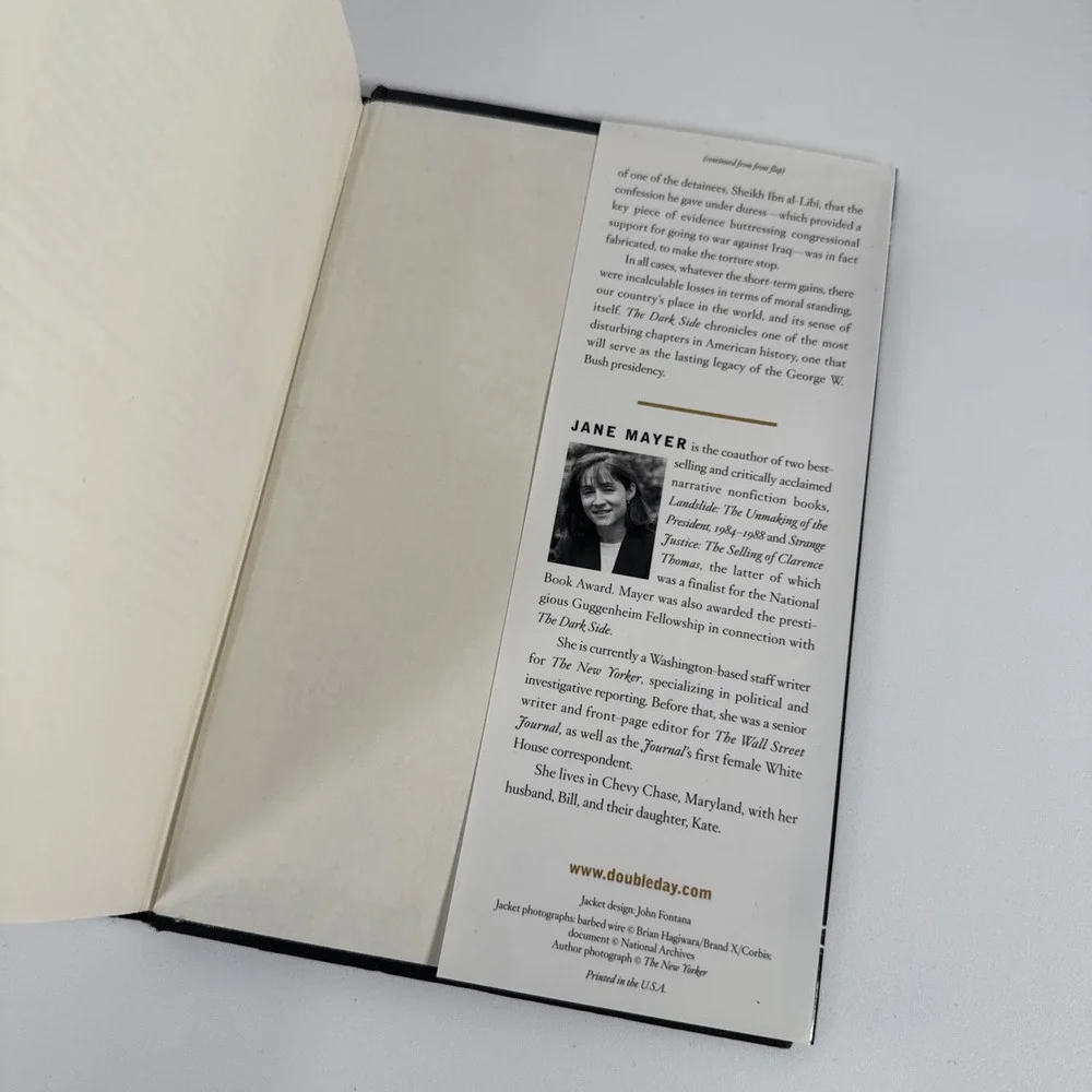 Dark Side: War In Terror Jane Mayer Terrorism‎ 1st Edition